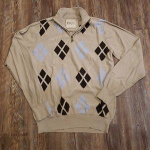 Mens buckle sweater